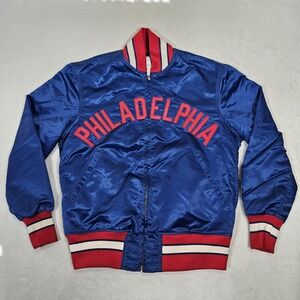 Scott and Company Philadelphia Phillies Windbreaker Jacket Red Blue White Sz 44